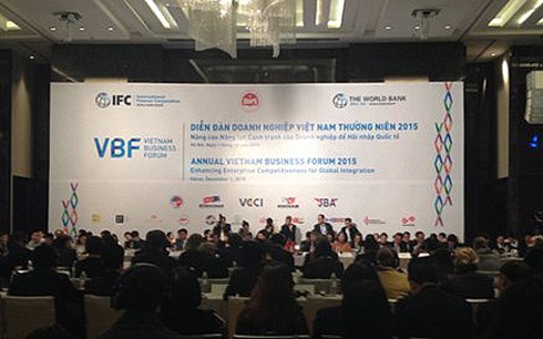 В Ханое открылся ежегодный вьетнамский бизнес-форум 2015